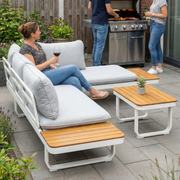 Jardini Lounge Bregenz | Ecke 175x253cm | 2 Zweisitzer 175x78cm