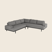 Hartman Lucas Eckloungeset | Mittelgrau