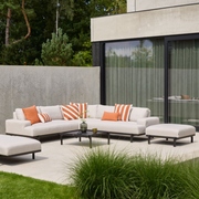 Hartman Lucas Eckloungeset | Kreidegrau