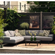 Hartman Lucas Eckloungeset | Mittelgrau
