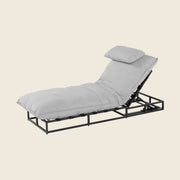 Schöner Wohnen LUNEN Liege Sunbrella® | Mittelgrau